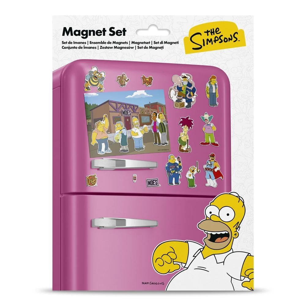 Simpsons Moe's Tavern Die-cut Magnet Ordna