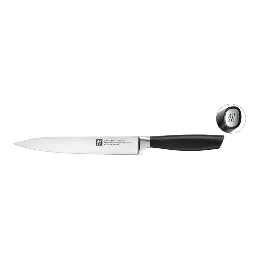 Zwilling Four Star knivset 5 delar - at no charge knivmagnet ingår
