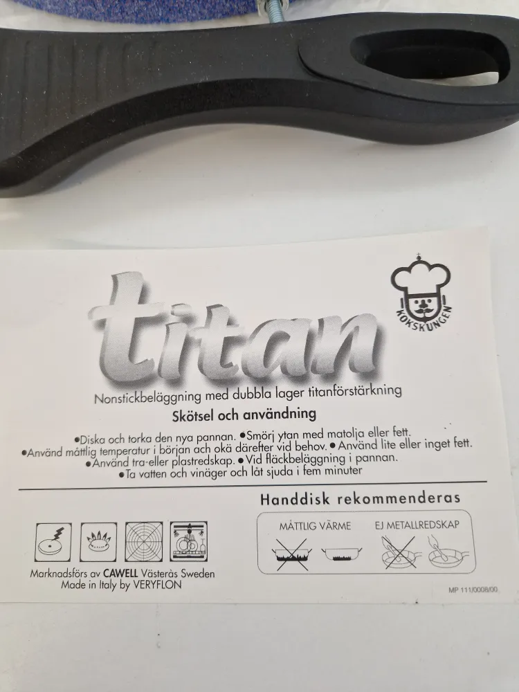 NYTT! KÖKSKUNGEN stekjärn med nonstickbeläggning.