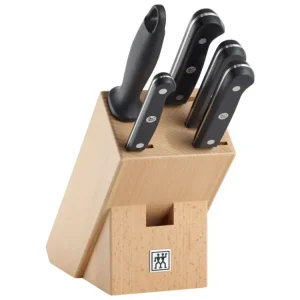 ZWILLING Blockknivset GOURMET, 5 st, bok, Zwilling
