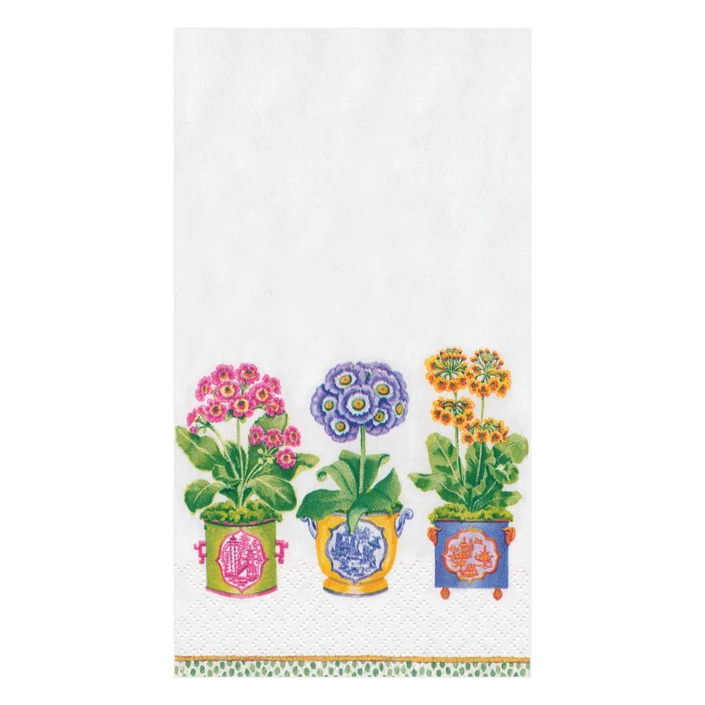 Paper Napkin Primroses Buffé