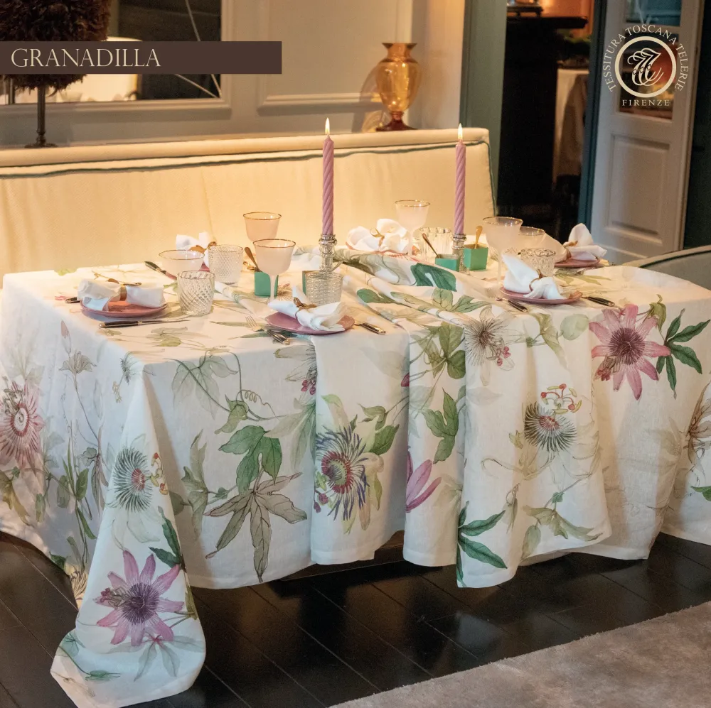 Linen Blend Granadilla - Table Cloth 170