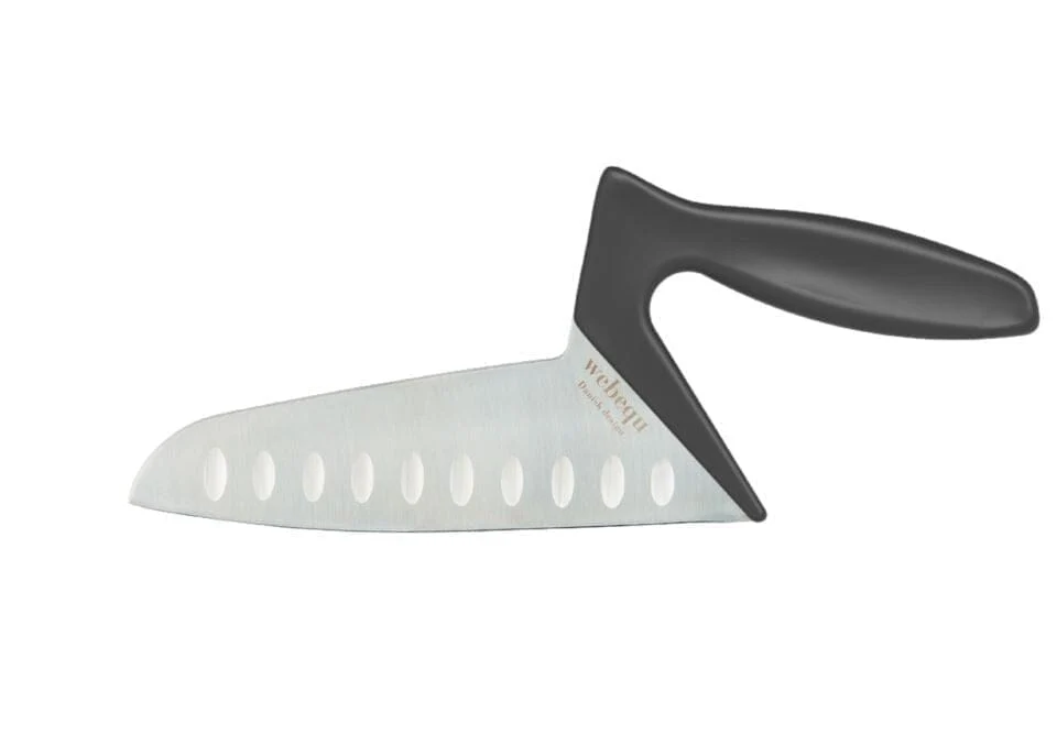 Ergonomisk grönsakskniv, mjuk touch. - Unik lyxig design. 4 färger. Order här! Svart