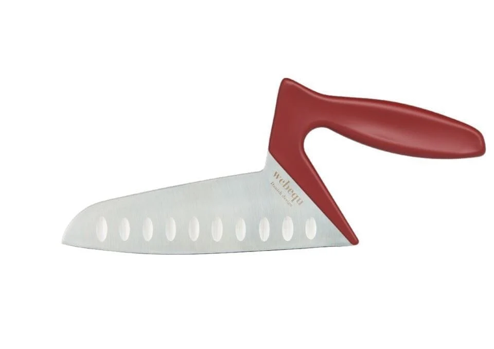 Ergonomisk grönsakskniv, mjuk touch. - Unik lyxig design. 4 färger. Order här! Svart