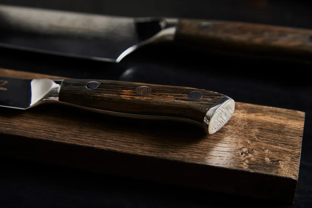 Knivar FunNordic Kockkniv 32 cm + Universalkniv 24 cm Wengé