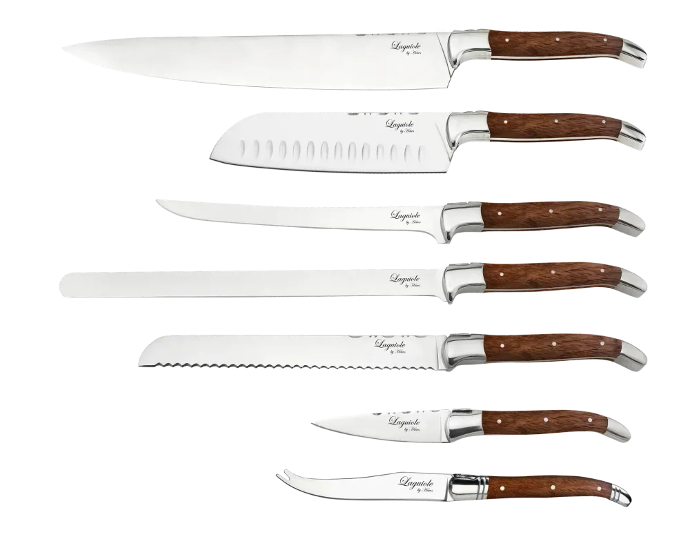 Knivar FunNordic Laguiole Hâws Kockset 7 delar Jakaranda