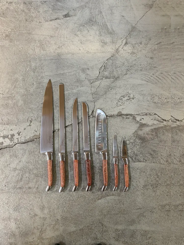 Knivar FunNordic Laguiole Hâws Kockset 7 delar Jakaranda