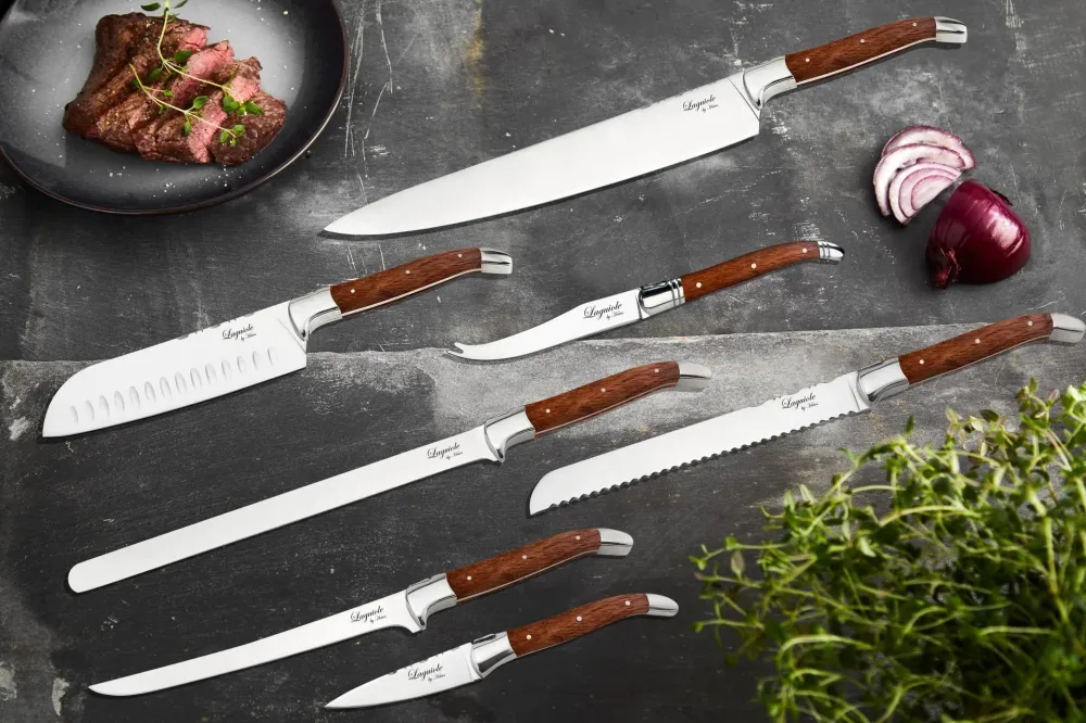 Knivar FunNordic Laguiole Hâws Kockset 7 delar Jakaranda