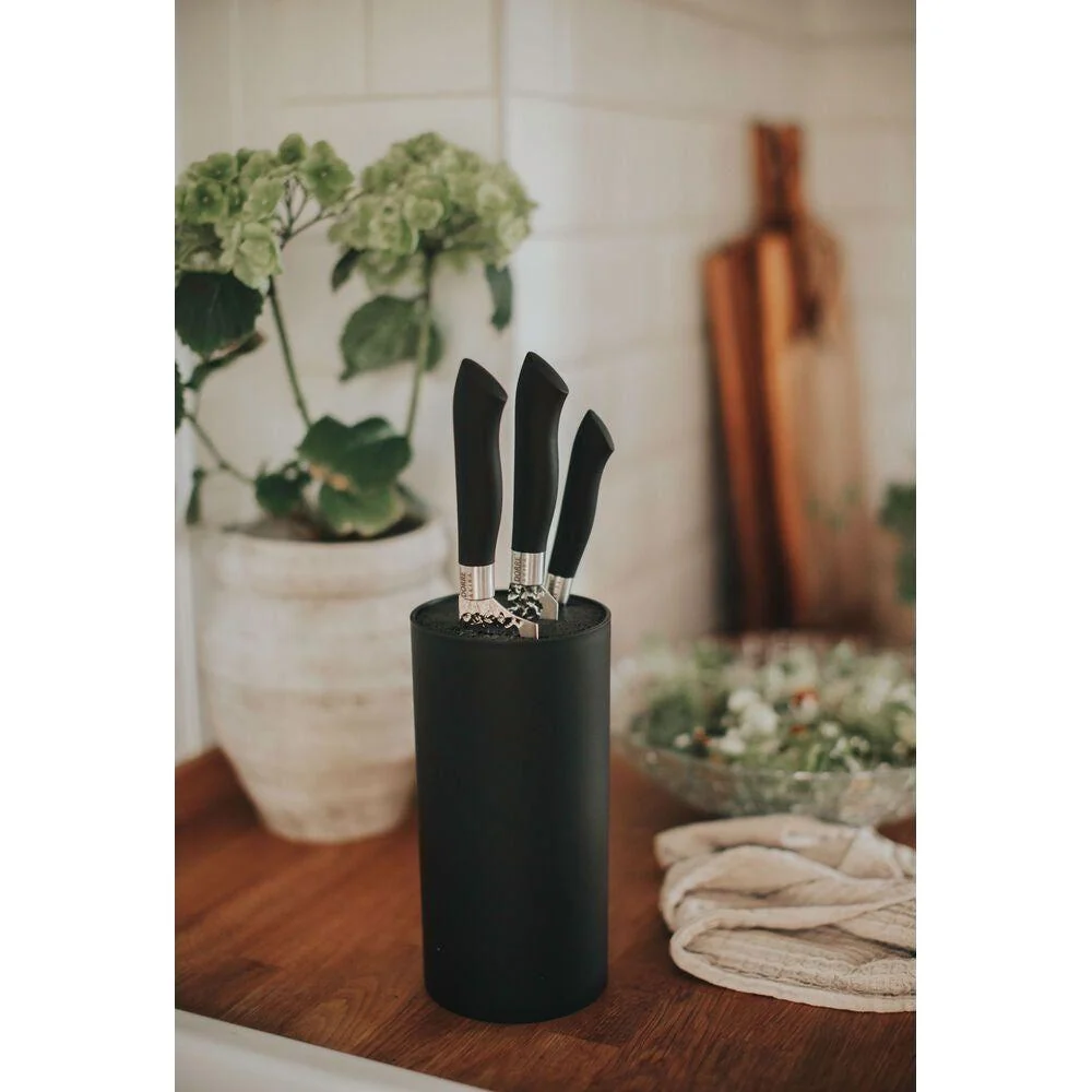 Dorre Universal Knivblock Med Borst Midnight 22 cm