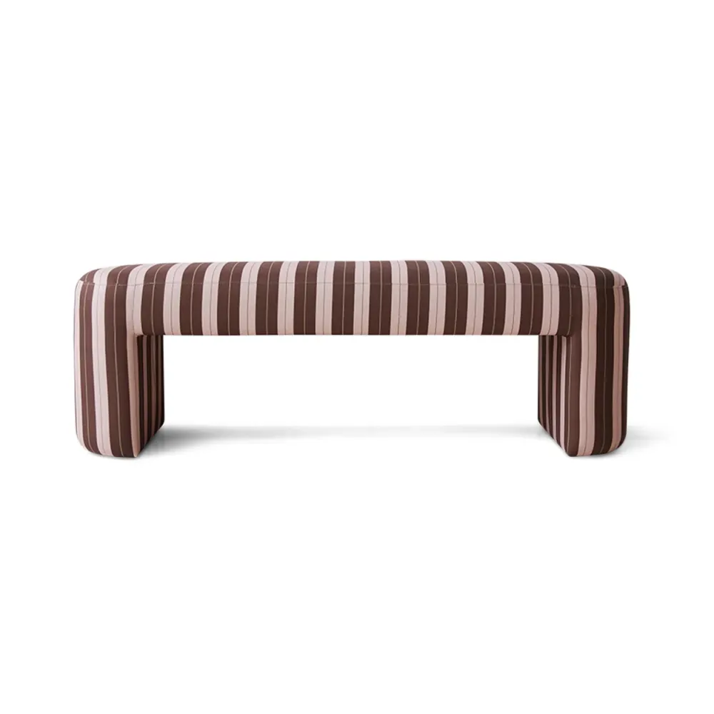 HK Living Lobby Bench Banded