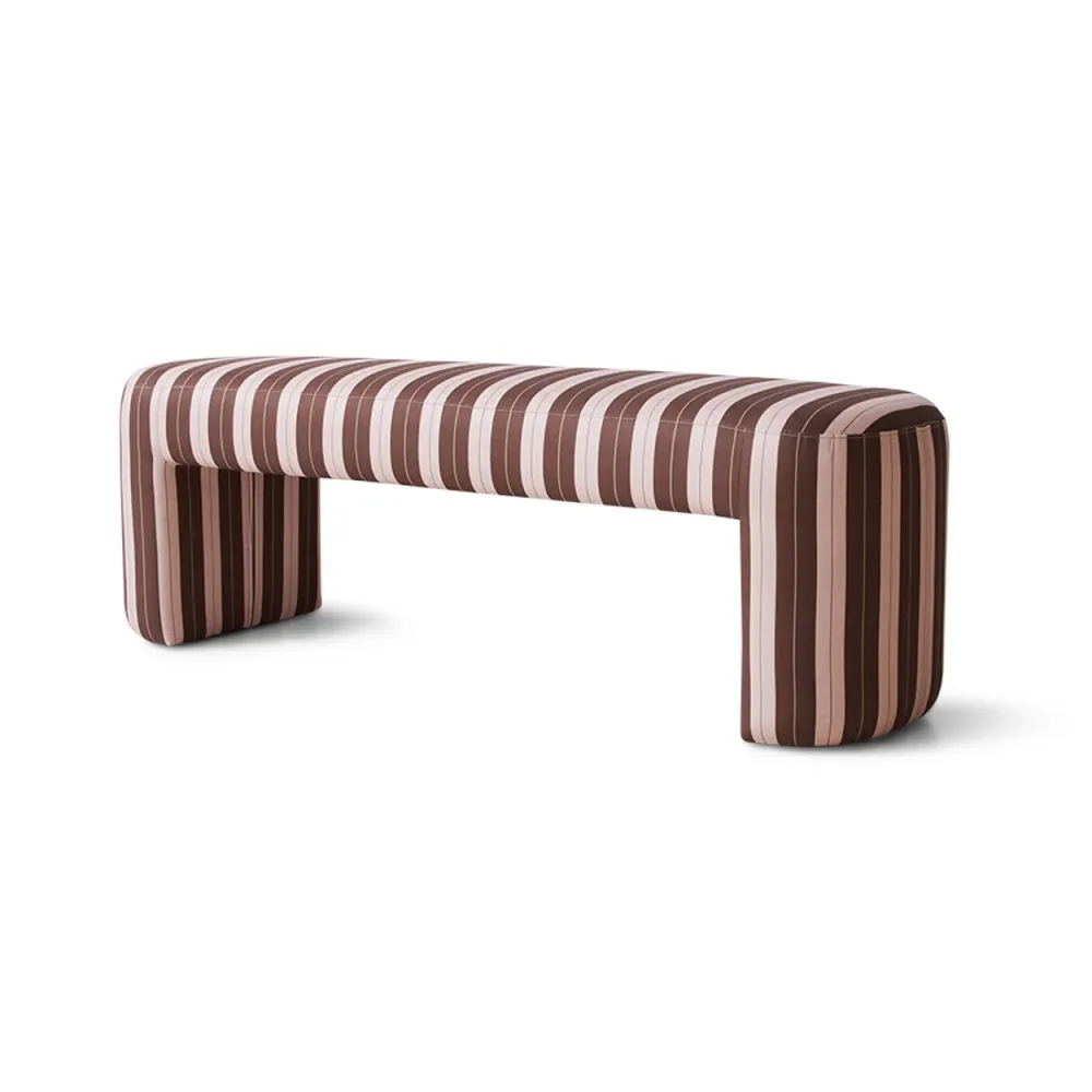 HK Living Lobby Bench Banded