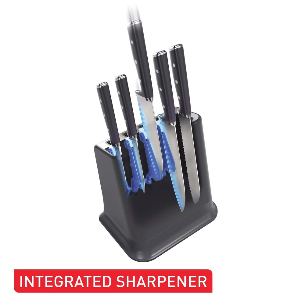 Tefal - EverSharp Pro knivblock med 5 knivar