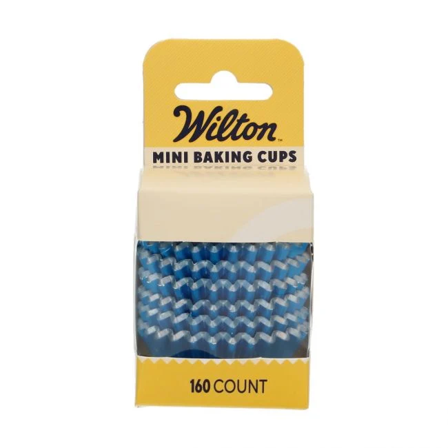 160 Mini Caissettes - Blå