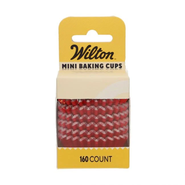 160 Mini Caissettes - Röd
