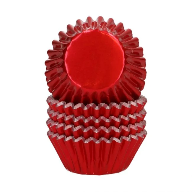 160 Mini Caissettes - Röd