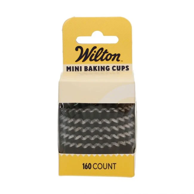 160 Mini Caissettes - Svart