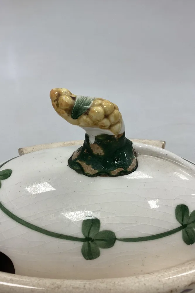 Aluminia Guldregn (Laburnum) Sauceskål med låg No. 10/298