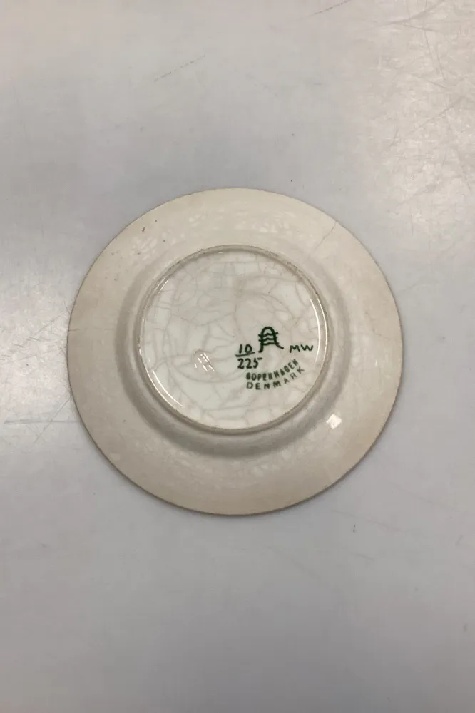 Aluminia Guldregn Sidetallerken No. 10/225