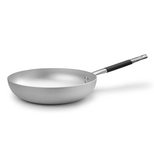 Aluminium stekpanna Induktionsbotten handtag D32cm
