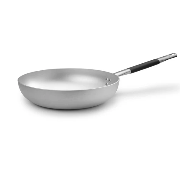 Aluminium stekpanna Induktionsbotten handtag D36cm