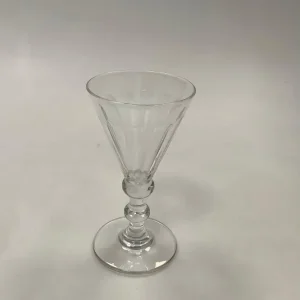 Anglais Hvidvinsglas med Kugle/Knop
