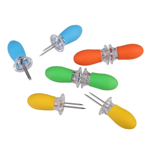 Appetito Soft Grip Corn Holder (Set 8)