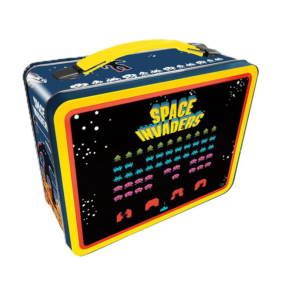 Space Invaders Tin Fun Box Aquarius
