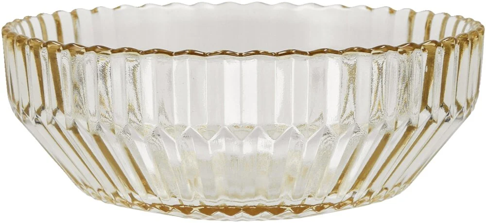 ARCHIE Glass Bowl 16cm ginger gold