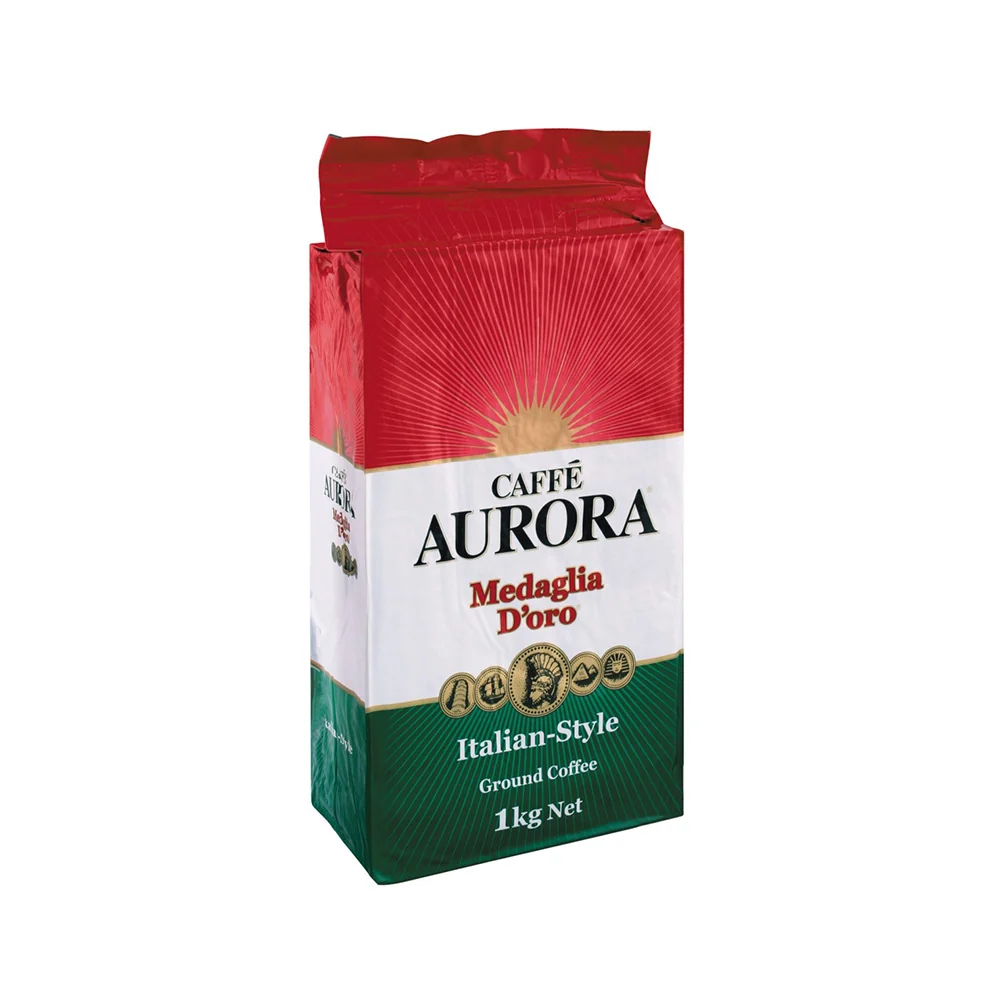 Aurora italiensk blandning av malet kaffe 1 kg