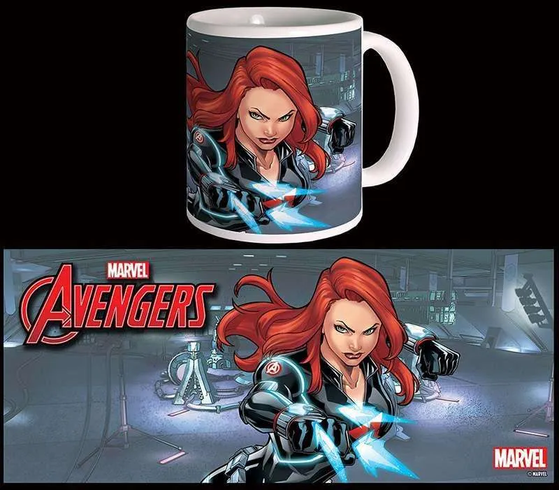 Avengers s.2 Black Widow Mug – Officiell Merchandise