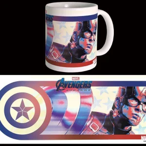 Avengers Endgame Captain America Mug – Perfekt för Fans och Samlare