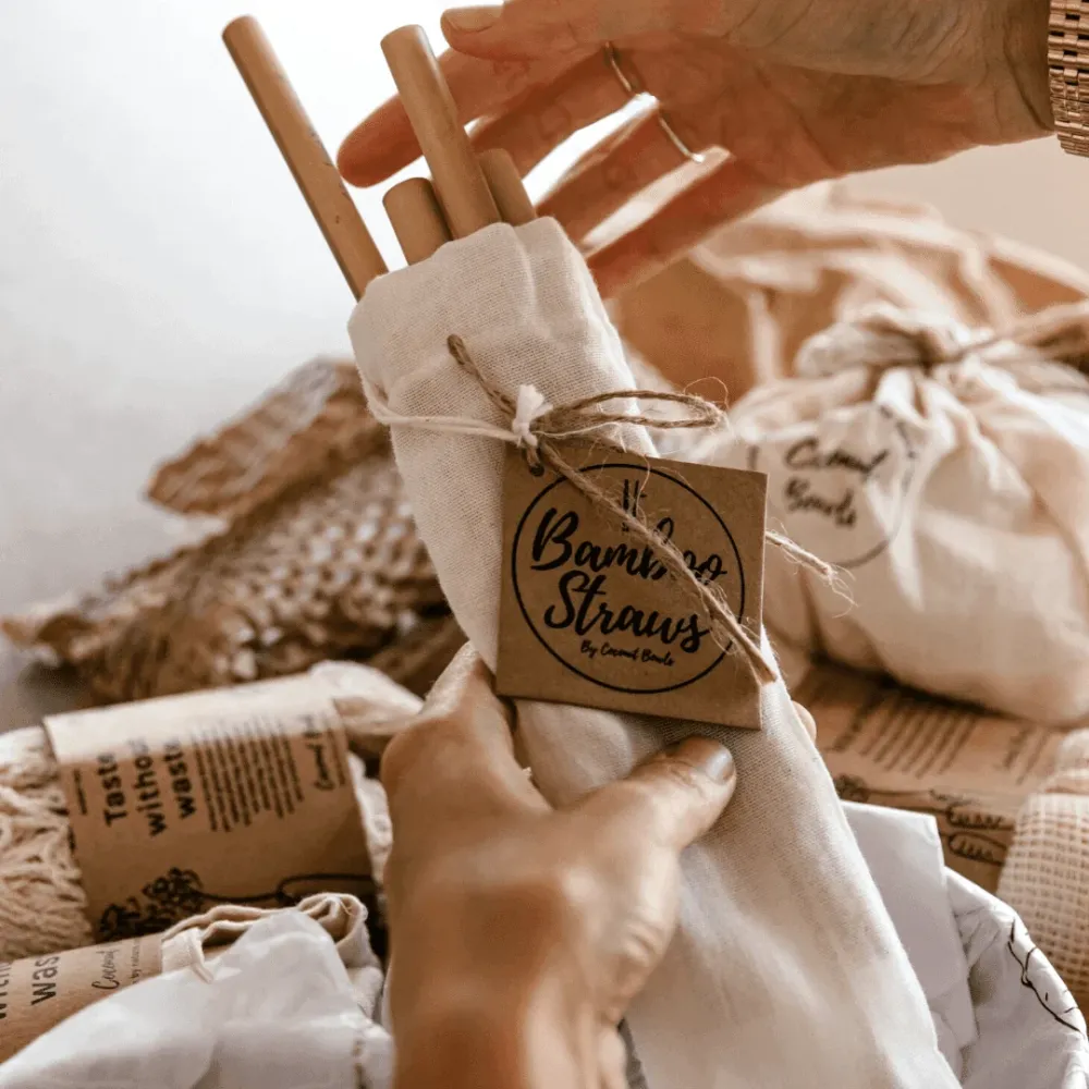 Bambu Sugrör