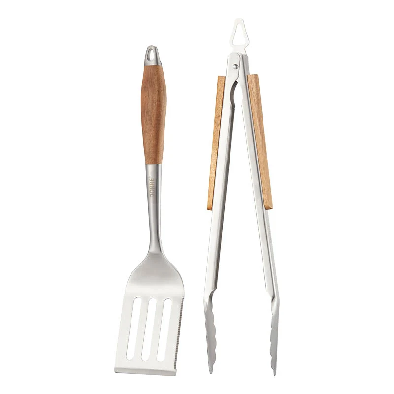 BBQ Set - Grilltång & Grillspade