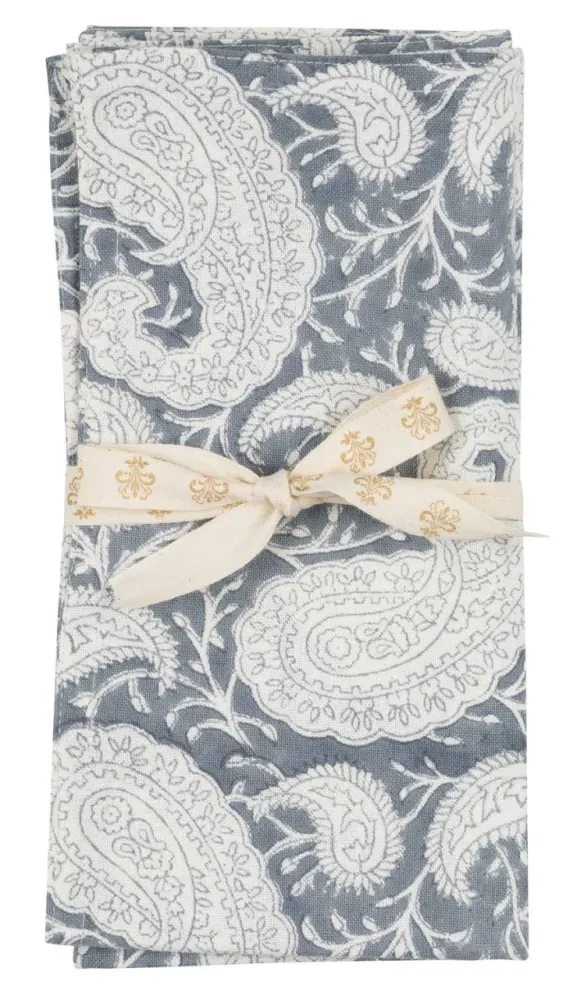 Big Paisley® Napkins Sea Blue
