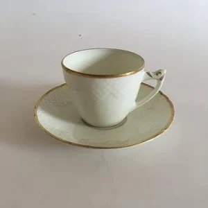 Bing og Grøndahl Aakjær Kaffekop og Underkop No. 102