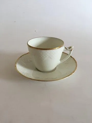 Bing og Grøndahl Aakjær Kaffekop og Underkop No. 102