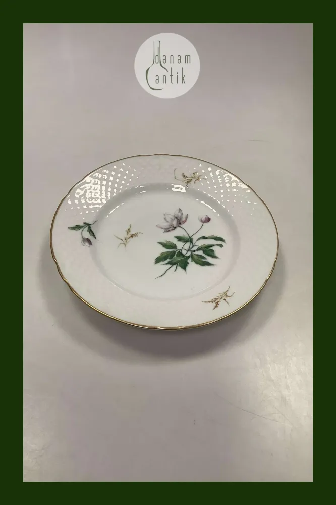 Bing og Grøndahl Art Nouveau Anemone Kagetallerken