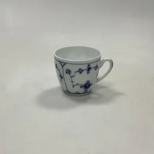 Bing og Grøndahl Blåmalet / Musselmalet Riflet Kaffekop No 102