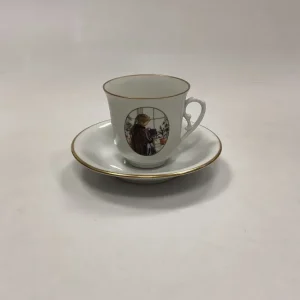 Bing og Grøndahl Carl Larsson Kaffekop og underkop No. 4505 / 305 Motiv 5