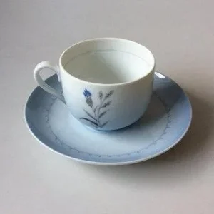Bing & Grøndahl Demeter / Blå Kornblomst Kaffe og Underkop No 103