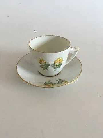 Bing og Grøndahl Erantis Kaffekop og Underkop No. 305