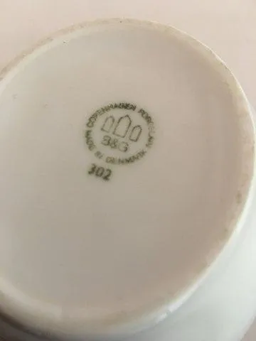 Bing & Grøndahl Harald Wiberg Julestel Sukkerskål No. 302