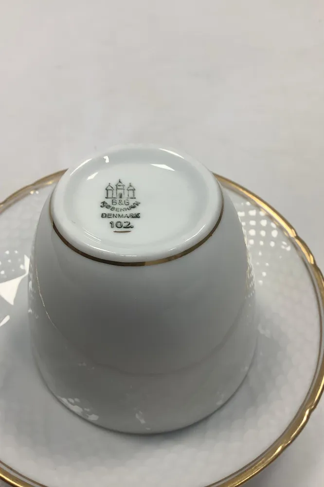 Bing og Grøndahl Hartmann Kaffekop og Underkop No 102