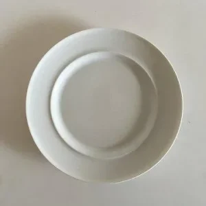 Bing og Grøndahl Henning Koppel Hvid Frokosttallerken No. 326