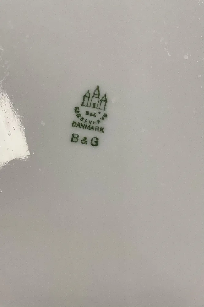 Bing og Grøndahl Hotel Porcelæn Spisetallerken