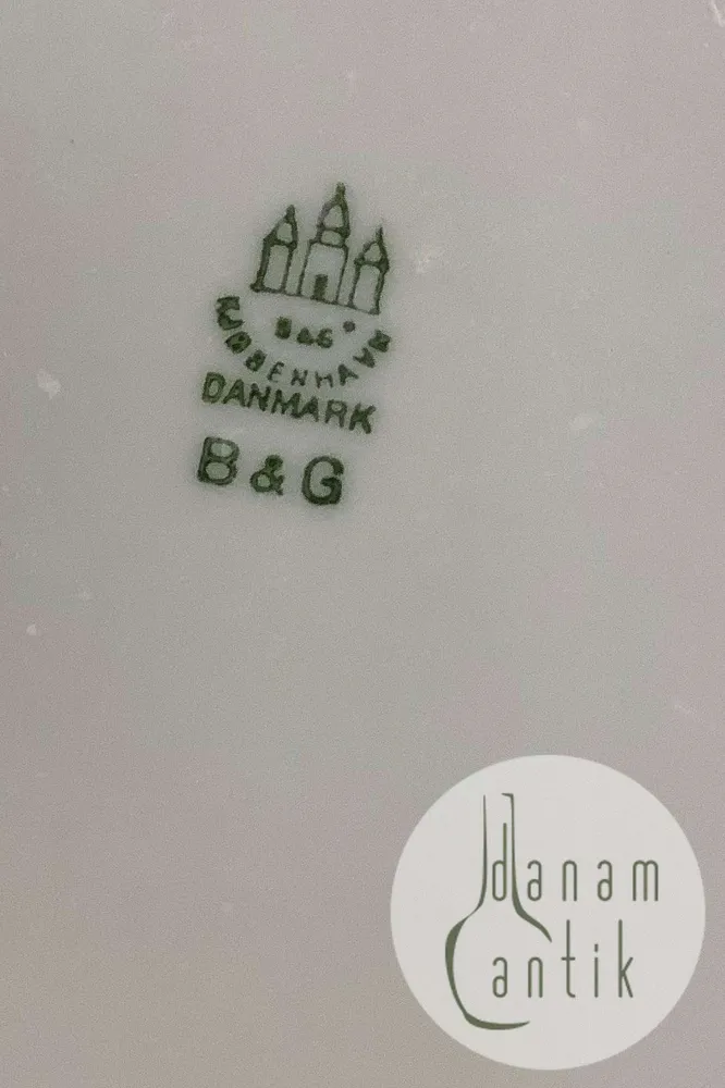 Bing og Grøndahl Hotel Porcelæn Spisetallerken