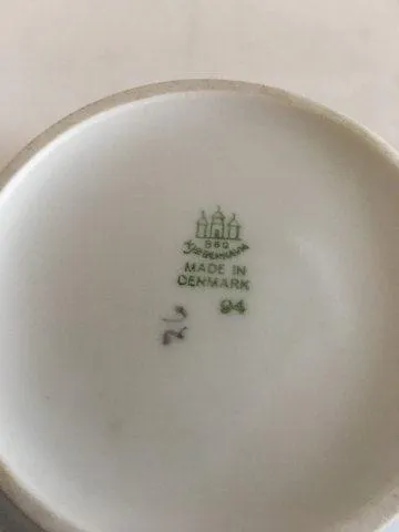 Bing & Grøndahl Løvfald Sukkerskål No 94