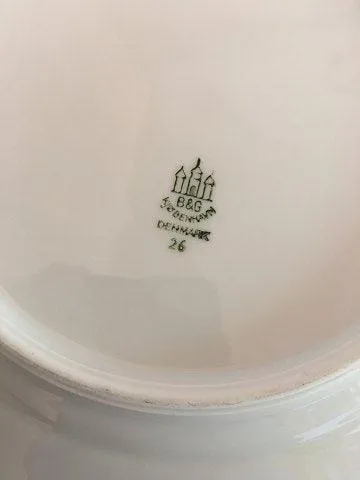 Bing & Grøndahl Offenbach Frokosttallerken No 26