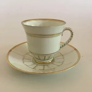 Bing & Grøndahl Offenbach Kaffekop og underkop No 102