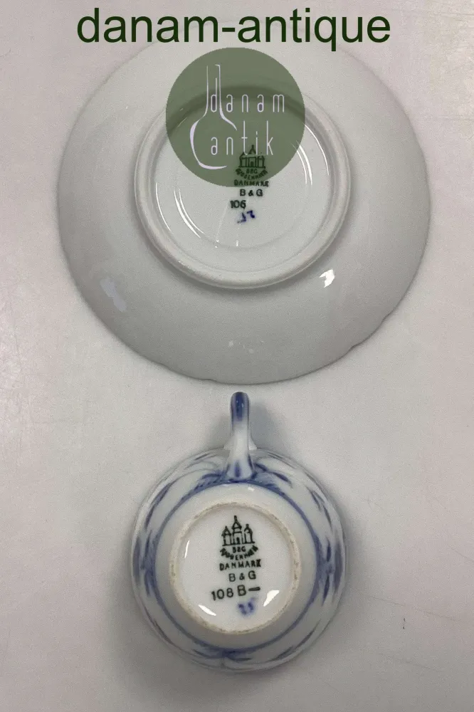 Bing og Grøndahl Sommerfugl Mokkakop No. 108B
